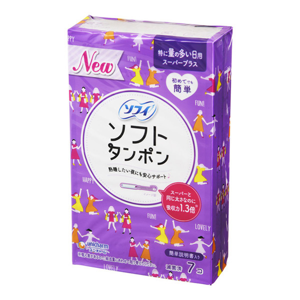Sofy Soft Tampons, Super Plus, 7 - Japan Spread