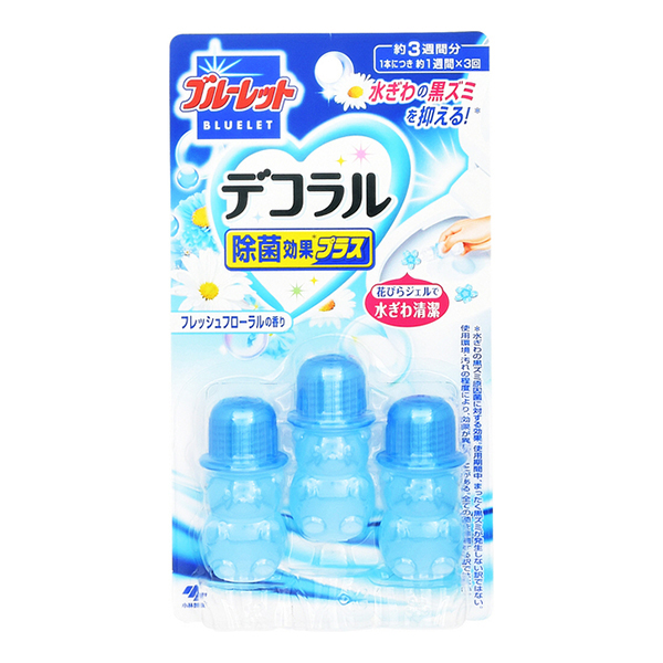 Kobayashi Pharmaceutical Blue Toilet Decor Disinfectant Plus Fresh Floral -  Japan Spread