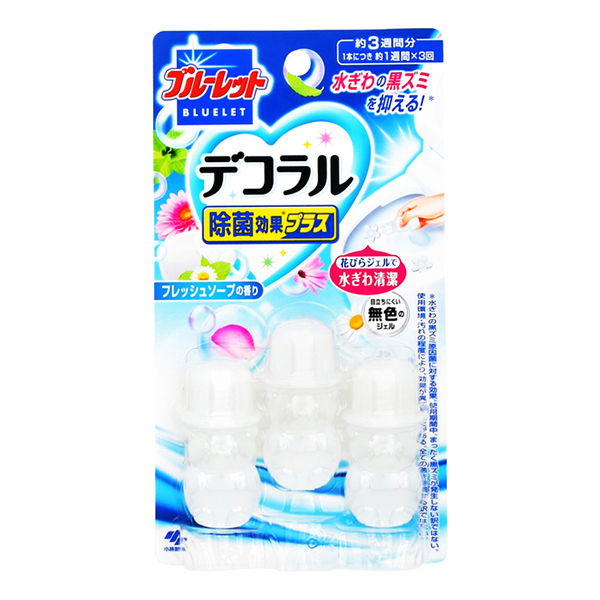 Kobayashi Pharmaceutical Blue Toilet Decor Disinfectant Plus Fresh Soap -  Japan Spread